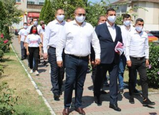 FOTO. Brînaru, start în cursa pentru Primăria Scornicești. Marius Iancu: „Nu s-a făcut nicio investiție majoră”