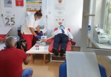 Prefectul de Olt a donat sânge pentru pacienții cu COVID-19
