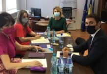 Secretarul de Stat al ANES, Luminița Popescu, întrevedere cu Adrian Bulgaru, directorul Institutului Român pentru Drepturile Omului pe tema hărțuirii la locul de muncă