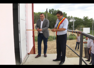 PRIMĂRIA COMUNEI IANCA A INAUGURAT REȚEAUA DE CANALIZARE ȘI STAŢIA DE EPURARE A SATULUI POTELU