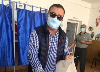 Alexandru Stănescu a votat în comuna natală