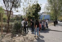 FOTO. Scenariul roșu la Școala Vădăstrița, după ce un profesor a fost confirmat cu COVID-19