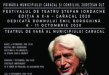 Festivalul de Teatru „Ștefan Iordache” Caracal, la Teatrul de Vară din Caracal