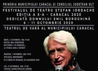 Deschiderea celei de-a X-a ediții a Festivalului de Teatru „Ștefan Iordache“