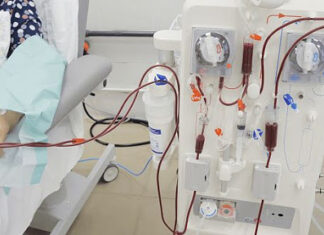O femeie, de 70 de ani, confirmată cu COVID-19 în Centrul de Dializă Slatina, a murit