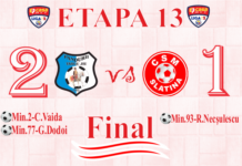PANDURII TÂRGU JIU – CSM SLATINA 2-1