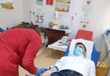 Prefectul de Olt a donat sânge, pentru pacienții cu COVID-19