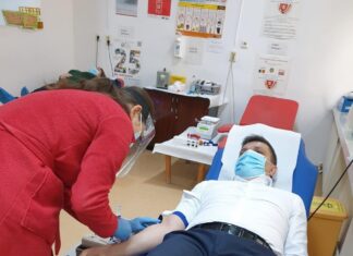 Prefectul de Olt a donat sânge, pentru pacienții cu COVID-19