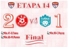 CSM SLATINA – TURRIS OLTUL TURNU MĂGURELE 2-1
