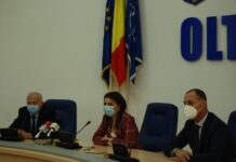 PMP OLT, LA PRIMA CONFERINȚĂ DE PRESĂ ÎN NOUA FORMULĂ. JENEL COPILĂU A AVUT-O CA INVITATĂ PE IOANA CONSTANTIN, SECRETARUL GENERAL ADJUNCT AL PARTIDULUI