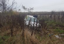 Accident între Osica de Sus și Fălcoiu