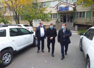 Prefectul de Olt și șefi din IPJ Olt, acțiune pe străzile Slatinei