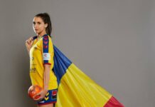 Lorena Ostase, pivotul Slatinei, a spart gheața în meciul dintre România și Germania