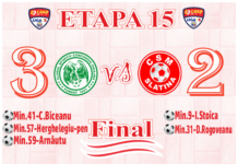 Liga a II-a: CONCORDIA CHIAJNA – CSM SLATINA 3-2