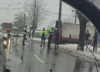 Accident în Slatina, în zona Dedeman