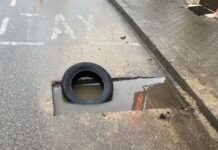 Primăria Caracal, cu ochii pe agenții economici care nu semnalizează corespunzător lucrările efectuate în carosabil