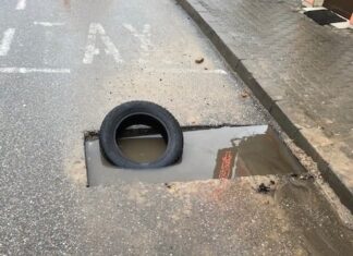 Primăria Caracal, cu ochii pe agenții economici care nu semnalizează corespunzător lucrările efectuate în carosabil