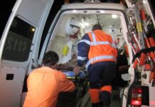 ACCIDENT RUTIER ÎN AFARA COMUNEI STUDINA