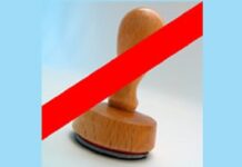 ȘTAMPILA, ELIMINATĂ DIN SEMNĂTURILE OFICIALE