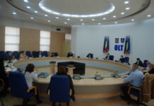 PREȘEDINTELE ȘI VICEPREȘEDINȚII CJ OLT, LA RAPORT