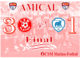 CSM Slatina – Unirea Bascov 3-1 (0-1)