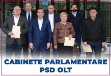 PARLAMENTARII PSD DE OLT ÎI AŞTEAPTĂ PE CETĂŢENI LA CABINETELE PARLAMENTARE. IATĂ CE PROGRAM AU SENATORII ŞI DEPUTAŢII