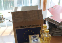 Peste 31.000 de olteni primesc pachete cu alimente de la Uniunea Europeană