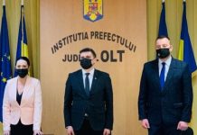 Prefectul Homorean şi subprefecţii Ciauşu şi Bădici au depus jurământul