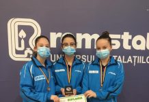 TENISUL DE MASA SLĂTINEAN, DIN NOU PE PODIUM