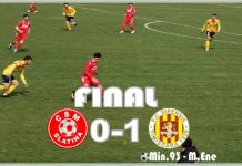 Fotbal: CSM SLATINA – RIPENSIA TIMIȘOARA 0-1