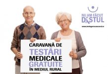 TESTĂRI MEDICALE GRATUITE ÎN TREI LOCALITĂŢI DIN OLT. VEZI CARE SUNT ACESTEA