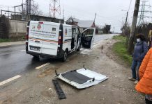 Maşinile Serviciului Public pentru Gestionarea Câinilor Fără Stăpân, vandalizată de o femeie