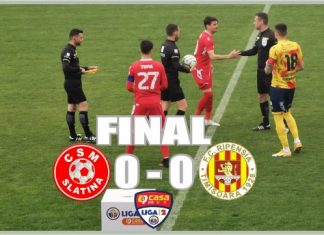Fotbal: CSM SLATINA – RIPENSIA TIMIȘOARA 0-0