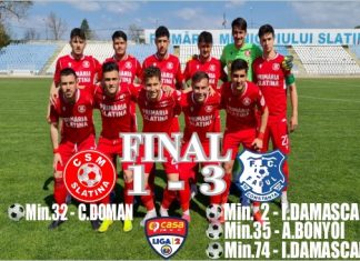 CSM SLATINA – FARUL CONSTANŢA 1-3