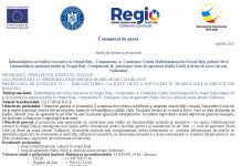 COMUNICAT DE PRESĂ