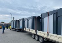 Alte 42 de module supraterane destinate colectării selective a gunoiului au ajuns la Caracal