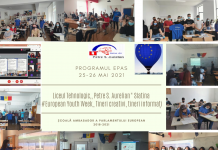 #European Youth Week# Liceul Tehnologic Petre S. Aurelian” Slatina RESET EU- Resolve, European value, Strategy, Education, Together in European Union