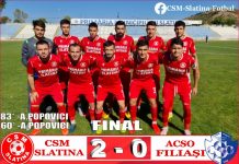 CSM Slatina – ACSO Filiaşi 2-0