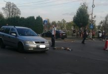 Un copil, accidentat de o mașină, pe Bulevardul A.I. Cuza din Slatina