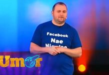 Actorul de stand-up comedy, Nae Nicolae, vine la Slatina