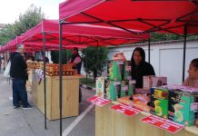 Târg cu produse tradiționale, în parcarea CJ Olt