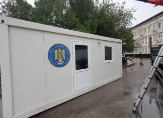 Alte două containere modulare pentru spitalele din Caracal şi Corabia