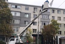 A început instalarea ornamentelor pentru Crăciun, în Slatina