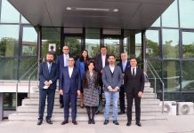 FOTO. Ambasadorul Franței, vizită oficială, la CJ Olt