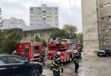 Simulare de incendiu, la Spitalul Slatina