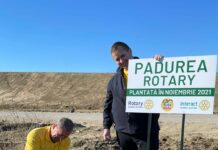 Clubul Rotary Slatina, acțiune de împădurire