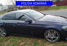 Autoturism sustras din Marea Britanie, găsit într-o gospodărie din Olt