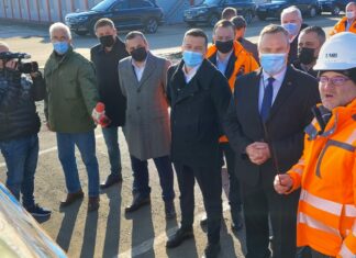 Nicolae Ciucă, vizită pe Drumul Expres Craiova-Slatina-Pitești