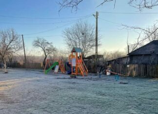 Loc de joacă nou, în satul Jitaru