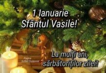 La mulți ani de Sfântul Vasile!